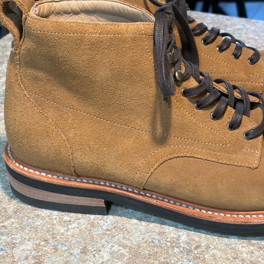 Rhode Men's Huckberry Portland Mojave Suede Vibram Sole Leather Shoes Size 13M - Picture 5 of 14